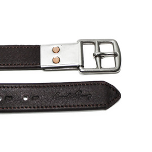 STR101 - [Santacruze:산타크루즈] Leather Stirrup strap[브라운] - 승마의리더 다다홀스