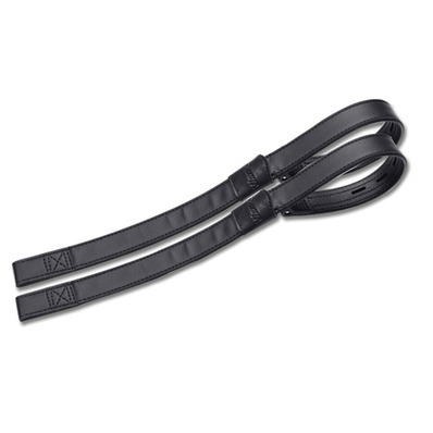 STR210 - [WINTEC:윈텍]Leather Stirrup strap - [블랙] - 승마의리더 다다홀스