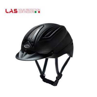 [XTB3002] LAS:이태리-라스 초경량 헬멧[블랙] - 승마의리더 다다홀스
